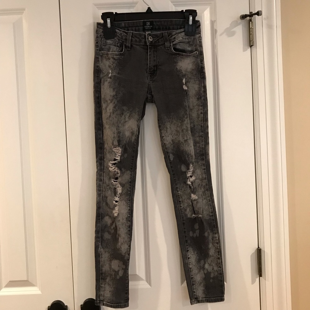 Just Black Ripped Jeans